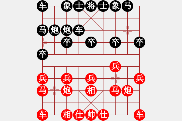 象棋棋譜圖片：易勝旗先負(fù)顏昌偉 - 步數(shù)：10 