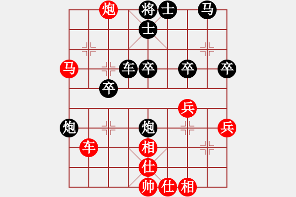 象棋棋譜圖片：白氏劍客(4段)-負(fù)-棋壇毒龍(8段) - 步數(shù)：40 