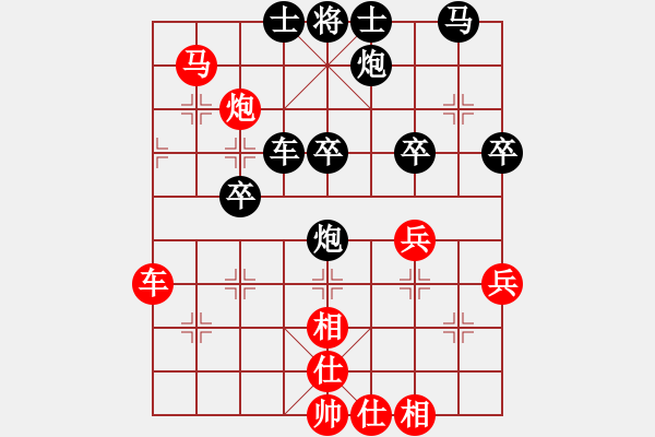 象棋棋譜圖片：白氏劍客(4段)-負(fù)-棋壇毒龍(8段) - 步數(shù)：50 