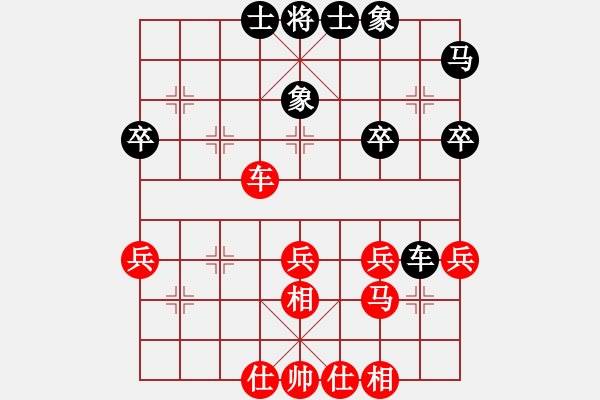 象棋棋譜圖片：紅春(3段)-負(fù)-紅藍(lán)棋股(天帝) - 步數(shù)：40 