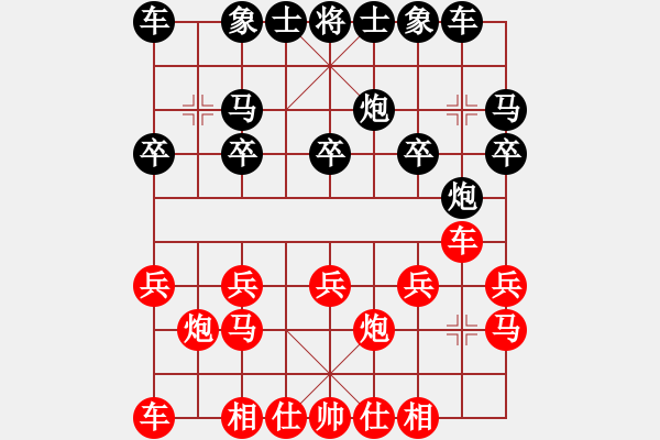 象棋棋譜圖片：20170813 第三十六屆觀音盃段甲(5) 執(zhí)黑後負 - 步數(shù)：10 