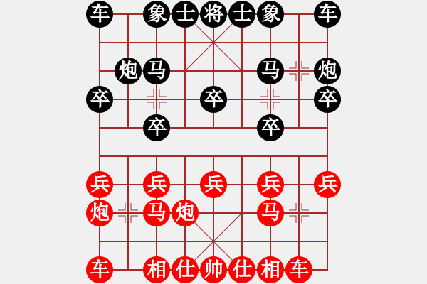 象棋棋譜圖片：10932局 A40-起馬局-小蟲引擎24層 紅先和 旋九專雙核-入門 - 步數(shù)：10 