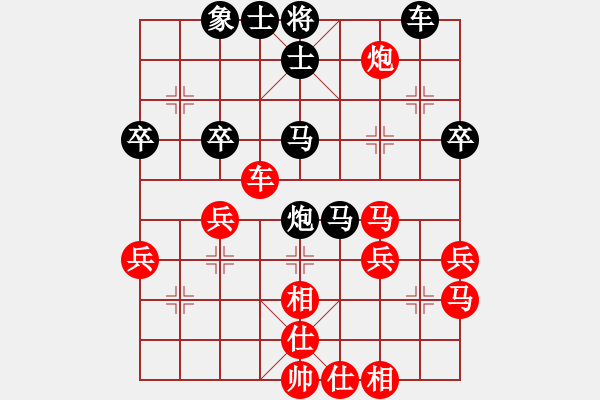 象棋棋譜圖片：一歲女孩小號(hào)評(píng)測(cè)后勝拐角馬 - 步數(shù)：40 