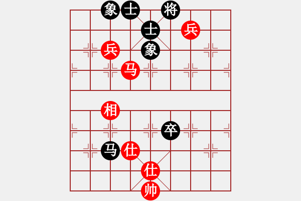 象棋棋谱图片：女子组 8-2 广东 何含露 红先和 浙江 王朵朵 - 步数：110 