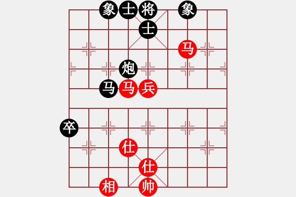 象棋棋譜圖片：小嫩皮(2段)-負-日月星晨余(5段) - 步數(shù)：100 