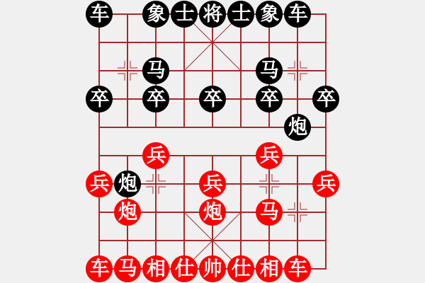 象棋棋譜圖片：2024.7.8.28評(píng)測(cè)先勝探頭炮 - 步數(shù)：10 