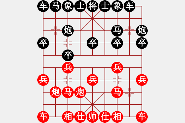 象棋棋譜圖片：行到水窮處(6段)-負(fù)-相約九八(3段) - 步數(shù)：10 