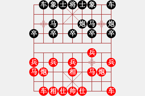 象棋棋譜圖片：榮華長考(7段)-負(fù)-糊涂二世(5段) - 步數(shù)：10 