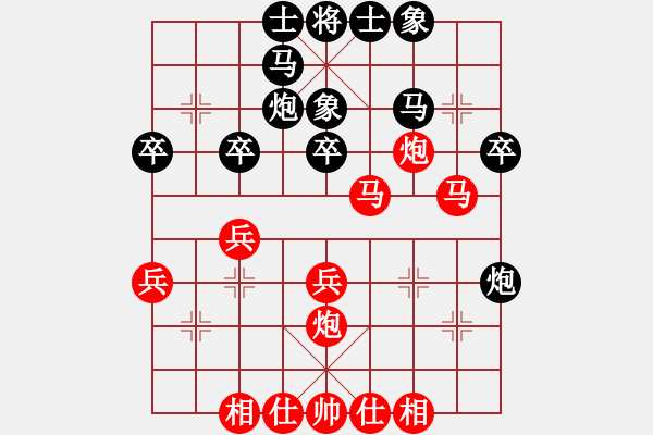 象棋棋譜圖片：斷橋殘雪(3級(jí))-勝-棋虎難下(7級(jí)) - 步數(shù)：33 