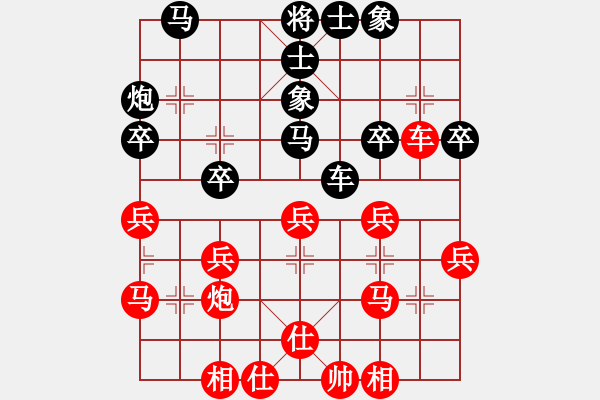 象棋棋譜圖片：thuong(9段)-勝-揚州九怪(8段) - 步數：30 