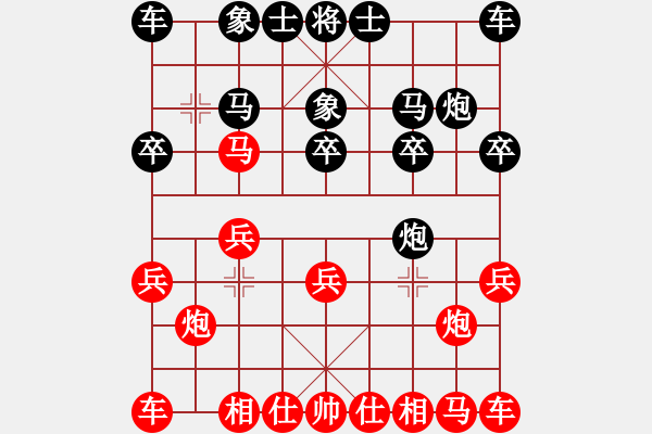 象棋棋譜圖片：雅豐 (紅先勝） 幸福一生 - 步數(shù)：10 