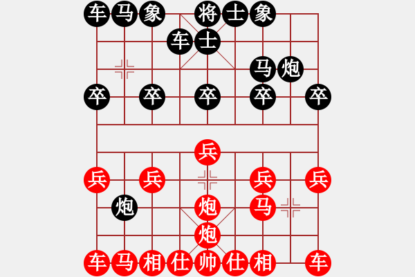 象棋棋譜圖片：醉之美[1520768669] -VS- 一線之間[2633993492] - 步數(shù)：10 