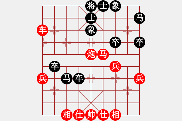 象棋棋譜圖片：王本俊先和徐一帆 2019.7.1 - 步數(shù)：50 