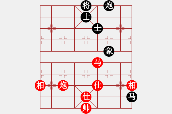 象棋棋譜圖片：逢敵亮劍(天罡)-和-神教總教主(天罡) - 步數(shù)：200 