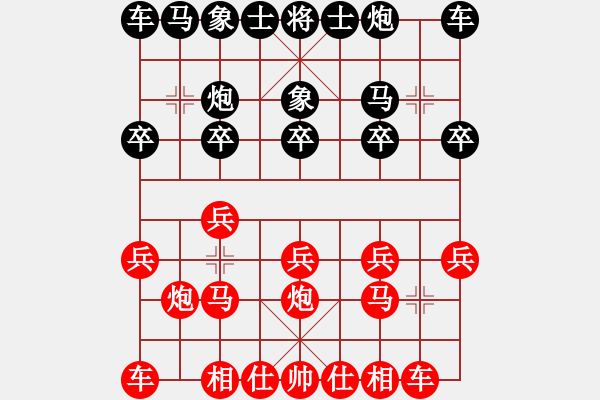 象棋棋譜圖片：1405180701 三車堂-Pioneer E80w - 步數(shù)：10 