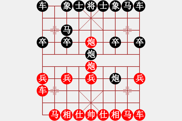 象棋棋譜圖片：開心 VS 阿布 - 步數(shù)：10 