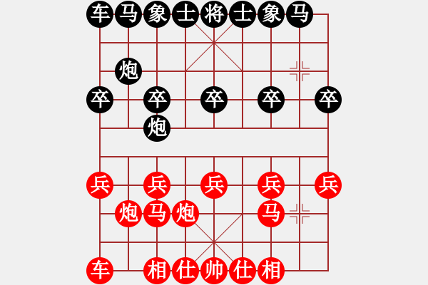 象棋棋譜圖片：bbboy002（業(yè)5-3）先勝 棋癡（業(yè)5-1） - 步數(shù)：10 