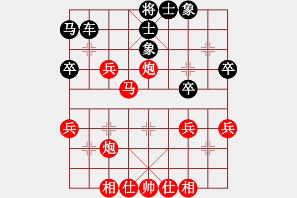 象棋棋譜圖片：bbboy002（業(yè)5-3）先勝 棋癡（業(yè)5-1） - 步數(shù)：50 