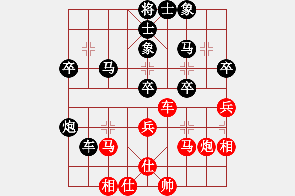 象棋棋譜圖片：倚樓總司令(5段)-負(fù)-沖上云霄(日帥) - 步數(shù)：40 