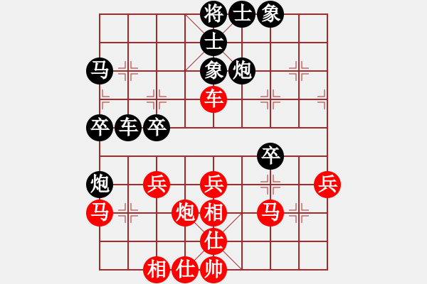 象棋棋譜圖片：菜刀(7段)-負(fù)-progress(9段) - 步數(shù)：40 