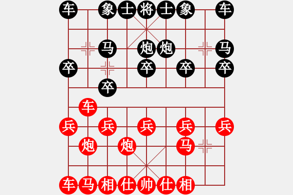 象棋棋譜圖片：單刀赴會 - 步數(shù)：10 