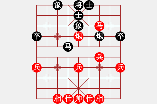 象棋棋譜圖片：祺楠先和梓翰190512（已評(píng)注） - 步數(shù)：40 