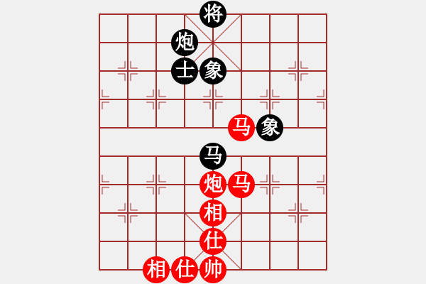 象棋棋譜圖片：151001 第5輪 第5臺(tái) 彭詩(shī)圣（雪）勝 雷欣浩（金） - 步數(shù)：140 