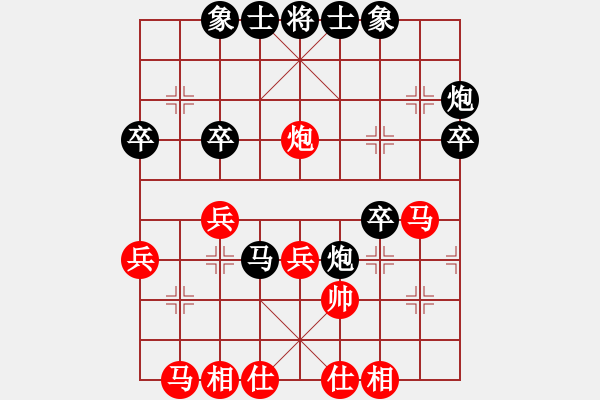 象棋棋譜圖片：ggggghhhh(8級(jí))-負(fù)-王者至尊(4段) - 步數(shù)：40 