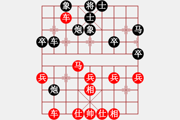 象棋棋譜圖片：日月星云(3段)-負(fù)-光州人氏(5段) - 步數(shù)：40 