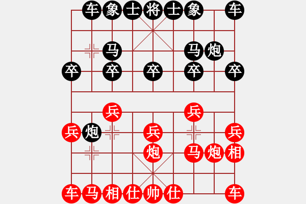 象棋棋譜圖片：姐姐的架衣(9段)-負(fù)-極度囂張(9段) - 步數(shù)：10 