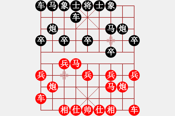 象棋棋譜圖片：四海英雄五(5r)-勝-齊魯五號(hào)(4r) - 步數(shù)：10 