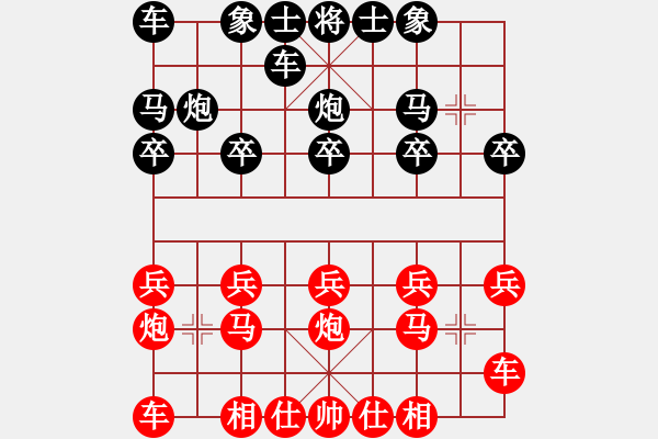 象棋棋譜圖片：光隱忍者[623591593] -VS- 橫才俊儒[292832991]（金振玉聲） - 步數(shù)：10 