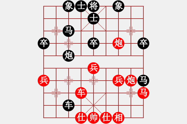 象棋棋譜圖片：小棋豬(北斗)-和-旖旎情(天罡) - 步數(shù)：60 