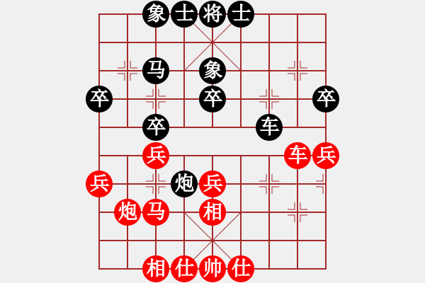 象棋棋譜圖片：20190714 后和李雙居 起馬轉(zhuǎn)屏風(fēng)馬對挺卒 紅車九進一 馬三進四 - 步數(shù)：33 