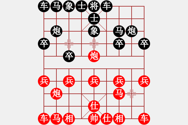 象棋棋譜圖片：☆心有林夕[719800606] -VS- ‖棋家軍‖詩棋[892347242] - 步數(shù)：10 