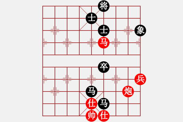 象棋棋譜圖片：10983局 D00-順炮緩開車局-旋九專雙核-入門 紅先和 小蟲引擎24層 - 步數(shù)：170 