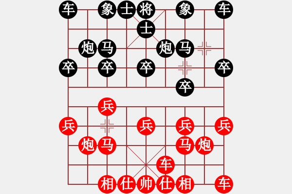 象棋棋譜圖片：華山堅刀 對 狼圖騰 - 步數：10 