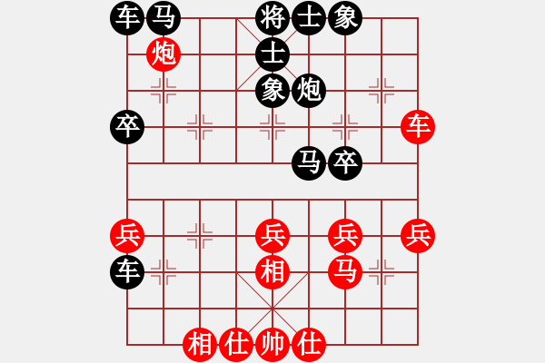 象棋棋譜圖片：煙臺路邊棋(6段)-負-jinmingwei(6段) - 步數(shù)：28 