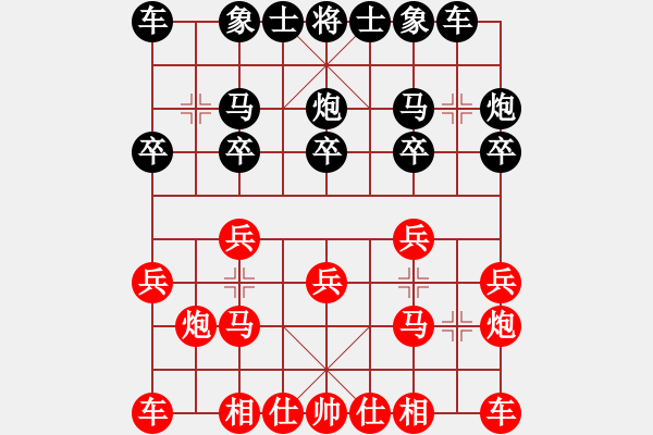 象棋棋谱图片：zeroa(9星)-胜-无敌木剑(9星) - 步数：10 