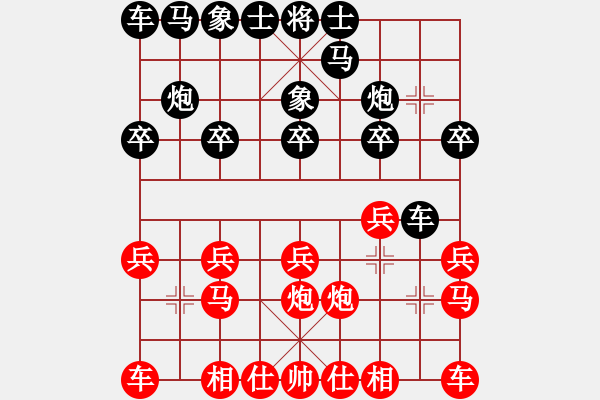 象棋棋譜圖片：朝天一棍(2段)-勝-nnjj(2段) - 步數(shù)：10 