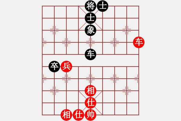 象棋棋譜圖片：凌霜照碧潯(天罡)-和-元芳庫測試(地煞) - 步數(shù)：100 