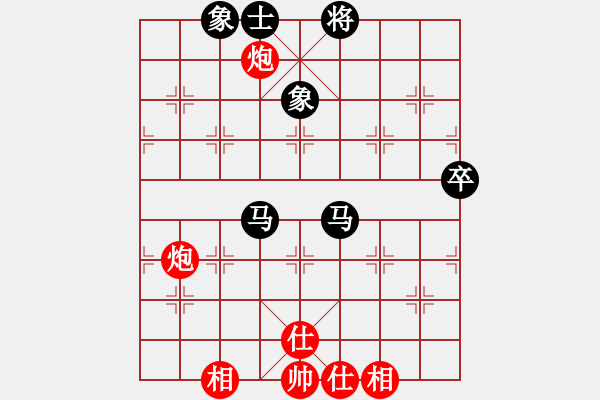 象棋棋譜圖片：2023.6.21.13左三步虎正變應(yīng)五七炮進(jìn)三兵緩開車 - 步數(shù)：60 