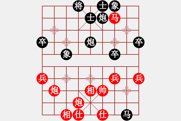 象棋棋譜圖片：西門潘金蓮(7段)-勝-算得比你深(8段) - 步數(shù)：60 