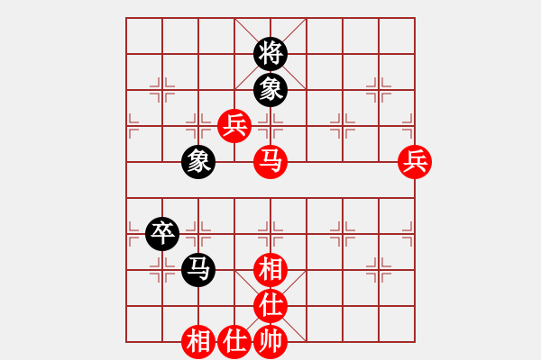 象棋棋譜圖片：中炮巡河車對屏風馬飛右象（旋風勝巫師競技場關羽） - 步數(shù)：80 