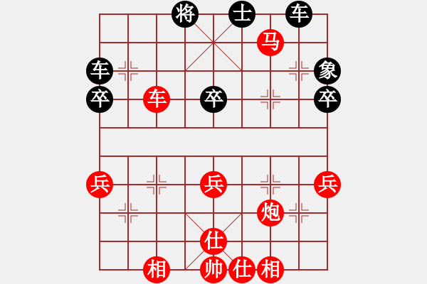 象棋棋譜圖片：47斗鬼手獻車占勢 - 步數：65 