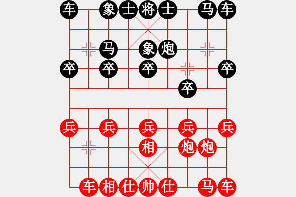 象棋棋譜圖片：清風 勝丫頭 - 步數(shù)：10 