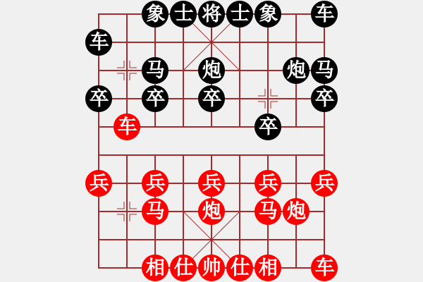 象棋棋譜圖片：重慶無敵(9星)-勝-溫州小棋迷(3星) - 步數：10 