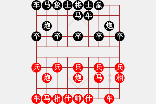 象棋棋譜圖片：推演棋盤[一] - 步數(shù)：8 