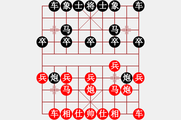 象棋棋譜圖片：【中】正義使者[黑] -VS- mg 獨來讀網(wǎng)[紅] - 步數(shù)：10 