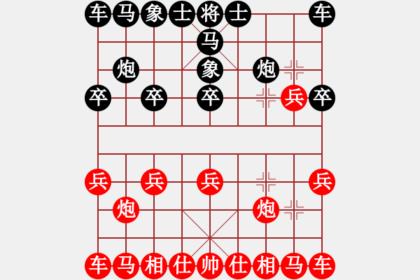 象棋棋譜圖片：嘎嘎 - 步數(shù)：10 